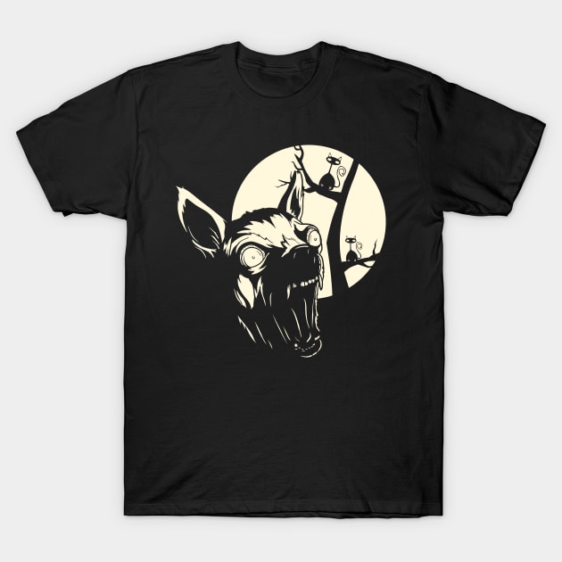 Raging Hyena T-Shirt by Designious